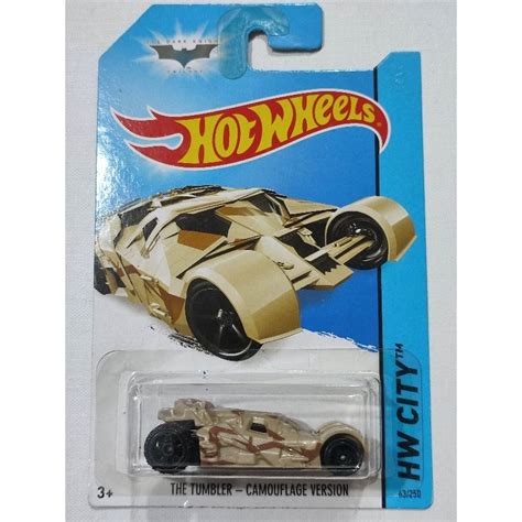 Hot Wheels Batman Batmobile The Tumbler Camouflage Version Shopee Malaysia