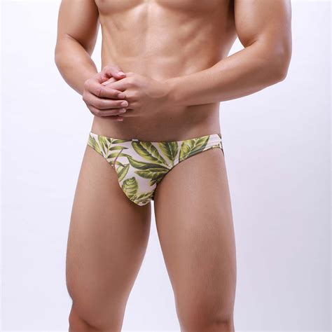 LSLJS Mens Bikini Swimwear Men S Sexy Low Rise Thong Swim Briefs