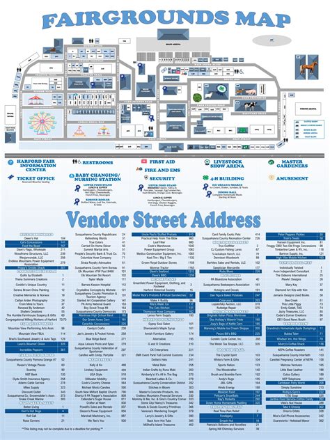 Mansfield Fairgrounds Map