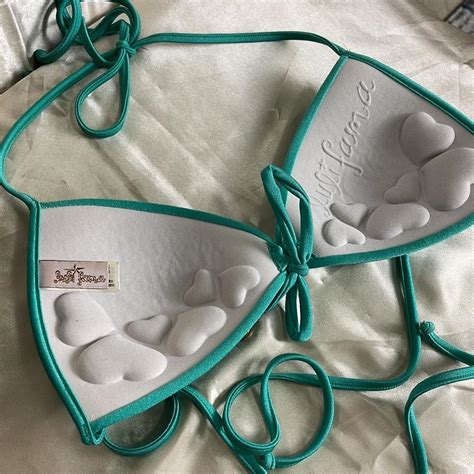 Luli Fama Bikini Top Preloved Has Some Signs Of Depop