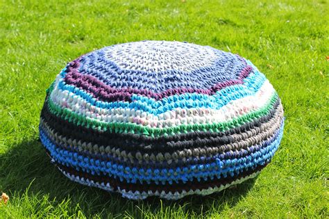Crochet Pouf