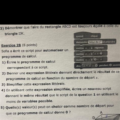 Bonsoir Pouvez Vous Maider Pour Mon Dm De Maths Svp Vous Pouvez