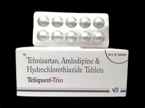 Telmisartan Amlodipine And Hydrochlorothiazide Tablets Vb At Best