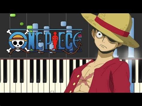 One Piece Ost Overtaken Piano Tutorial Synthesia Youtube