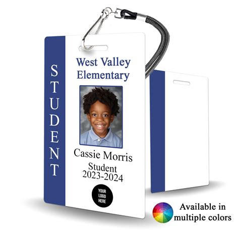 Custom Student ID Badge - School Identification Card – BadgeSmith