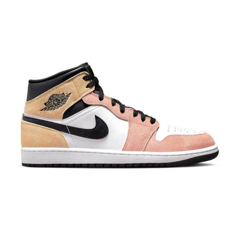 Nike Air Jordan 1 Mid SE (Flight Club/ Pink/ Magic Ember/ Sundial ...