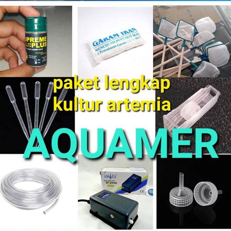 Jual Peket Lengkpa Kultur Artemia Paket Lengkap Penentasan Artemia