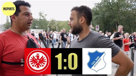 EINTRACHT FRANKFURT VS TSG HOFFENHEIM HINTI SCHLÄGT ZU YouTube