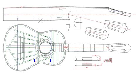 Разделочная доска гитара своими руками чертежи - фото
