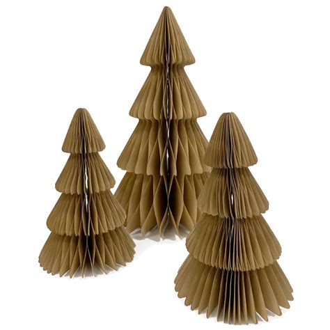 Christmas Honeycomb Natural Tree Decoration Cm Amscan Asia Pacific