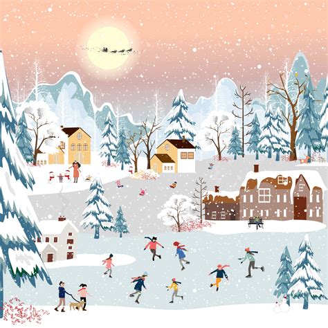 100 Cute Winter Backgrounds