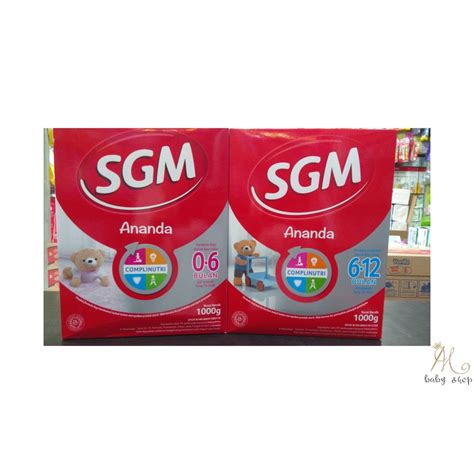 Jual SUSU SGM ANANDA 1000G Shopee Indonesia