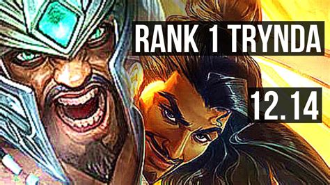 Trynda Vs Akshan Top Rank Trynda Games Dominating