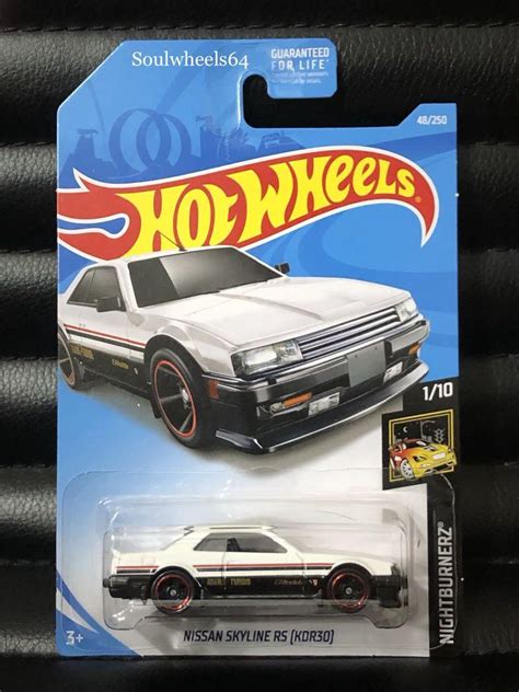 Rare Short Card Hot Wheels Nissan Skyline R White Hobbies Toys Toys Games On Carousell