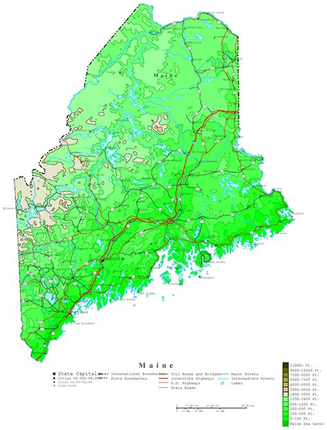 Highest Elevation In Maine at Jacqueline Sadler blog