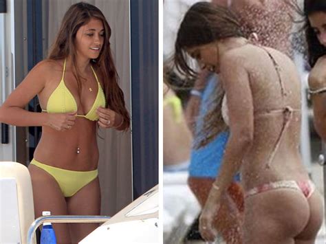 La Mujer De Messi Diosa En Bikini Infobae