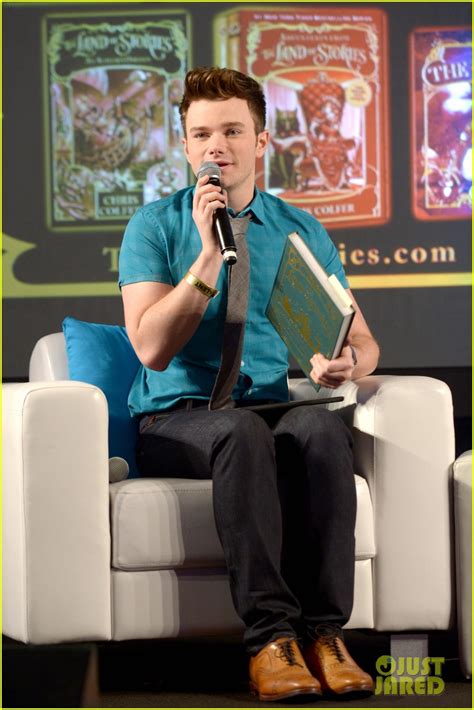 Chris Colfer Talks New Book Stranger Than Fanfiction At Ew Popfest Photo 1045563 Photo