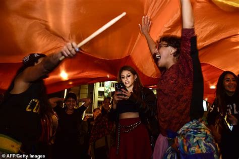 Ecuador S Highest Court Approves Same Sex Marriage Sparking Huge Celebrations Daily Mail Online