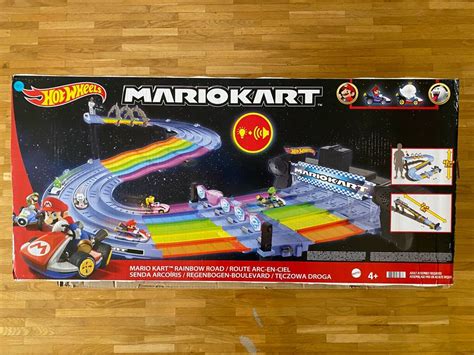 Hot Wheels Autorennbahn Mario Kart Regenbogen Gebraucht In Z Rich