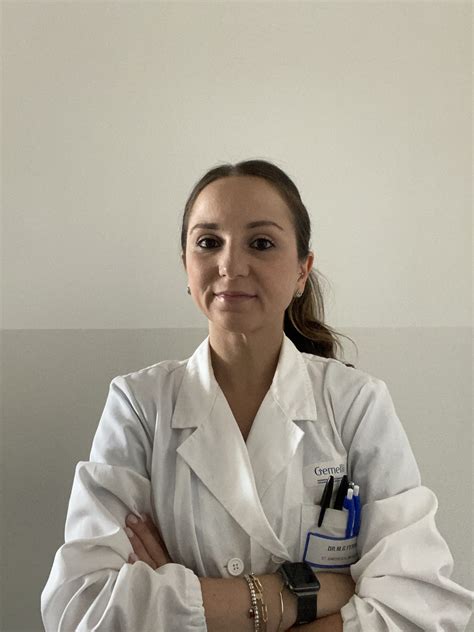 Dottssa Miriam Grazia Ferrara Policlinico Gemelli Roma