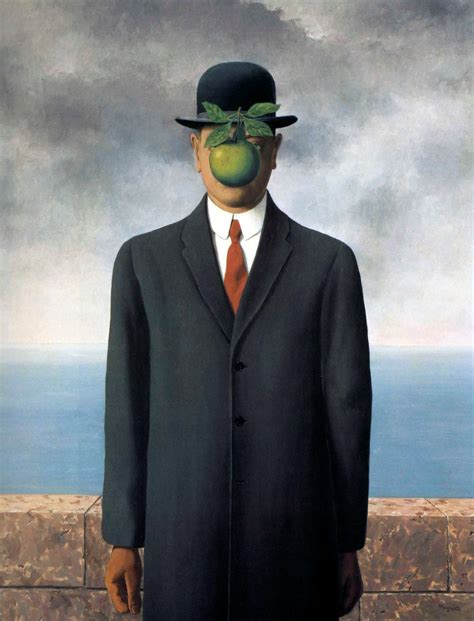 The Son Of Man Cm By Ren Magritte History Analysis