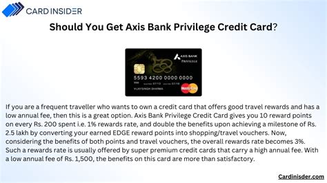 axis bank privilege credit card powerpoint