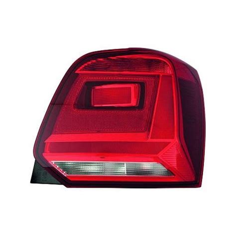 FEUX ARRIERE DROIT VW POLO 6C 14 17 ROUGE FUME AUTODC