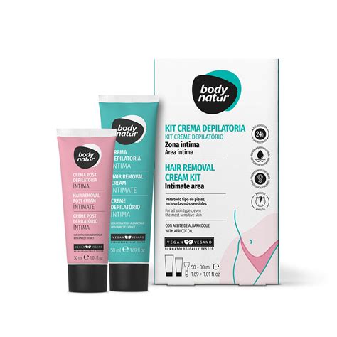Creme Depilatorio Area Intima - Kit Creme Depilatório Zona Íntima Body Natur | Wells