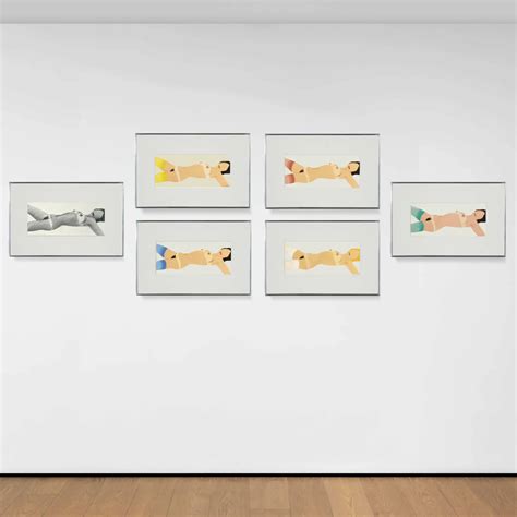 Tom Wesselmann Open Ended Nude 81 1977 Joseph K Levene Fine Art Ltd