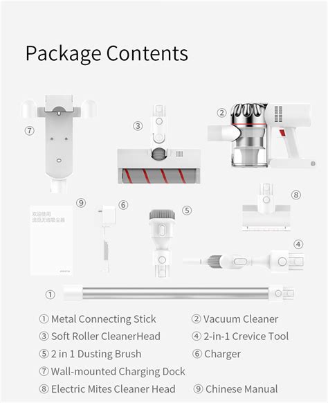 Xiaomi Dreame V9 Pro Handheld Vacuum Cleaner White