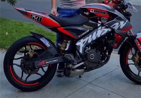 Bajaj Pulsar Ns Naked Sport Design Sticker Kit Artofit