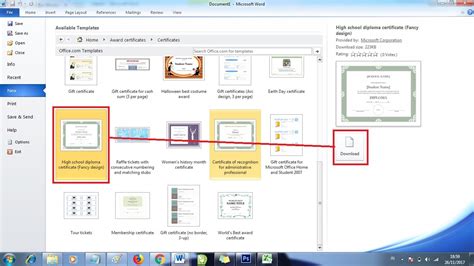 Cara Membuat Sertifikat Dan Piagam Penghargaan Di Microsoft Word