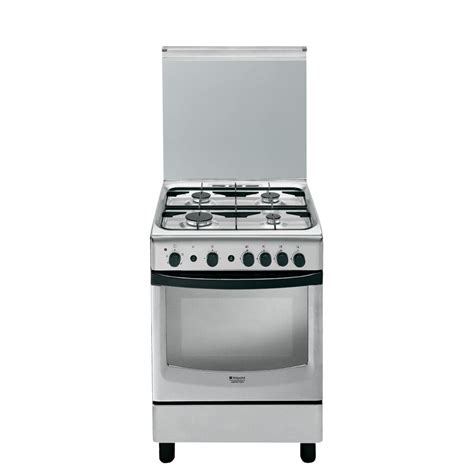 Газова готварска печка Hotpoint-Ariston CG64SG1XI, 4 Нагревателни зони ...