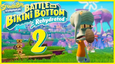 SPONGEBOB SCHWAMMKOPF BATTLE FOR BIKINI BOTTOM REHYDRATED Part Thaddäus braucht Hilfe YouTube