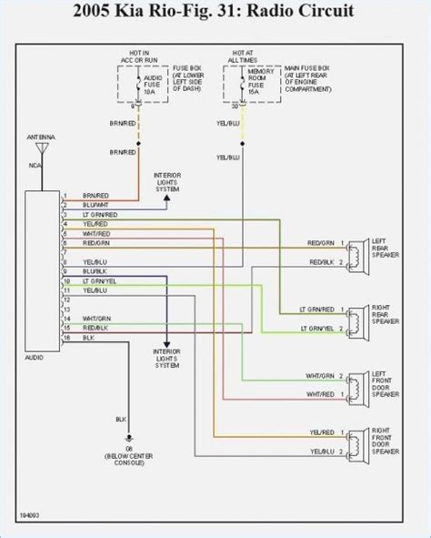 Kia Spectra 2002 Wiring Diagram