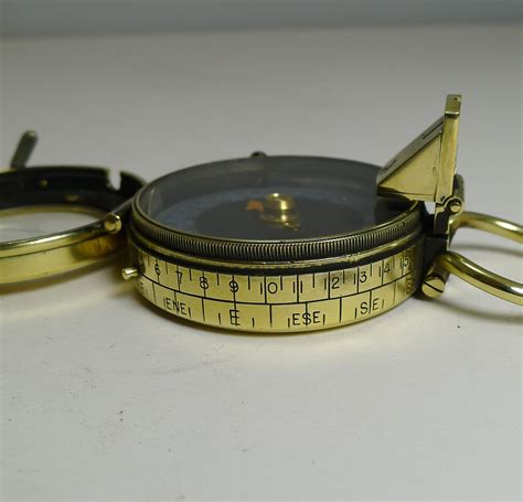 Wwi 1917 British Army Officer S Compass Verner S Patent Mk Viii By French Ltd At 1stdibs