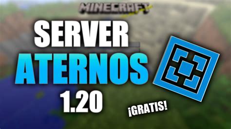 Cómo hacer un SERVIDOR de ATERNOS 1 20 en 2023 Cómo JUGAR MINECRAFT