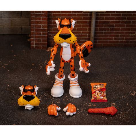 Jada Cheetos Chester Cheetah Flamin Hot Glow In The Dark 6 Inch Action Figure Project Action