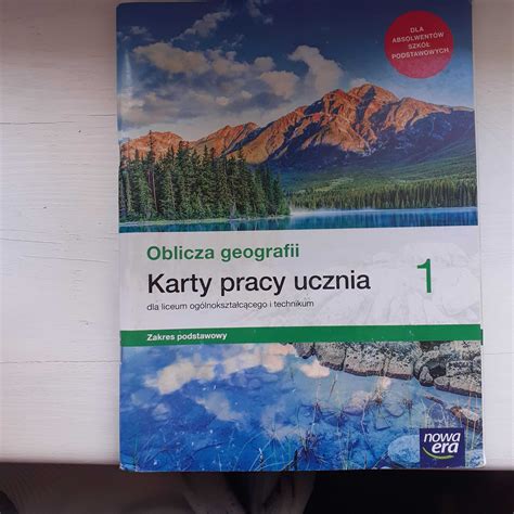 Oblicza Geografii Karty Pracy Ucznia Szczecin Pogodno Olx Pl