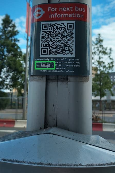 Bus Stop Qr Codes Show Tfl Tfl Tech Forum