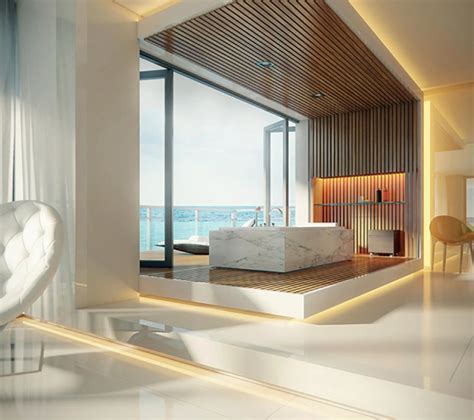 Salle De Bain De Luxe Au Design Modern Et Chic Design Feria