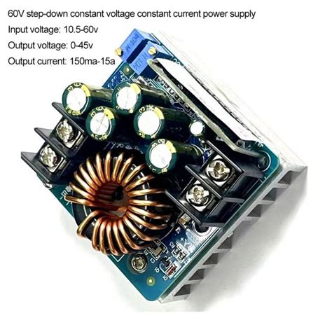 DC DC 400W 15A High Power Step Down 12 60V To 0 45V Constant Current