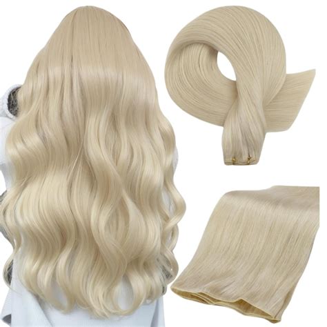 Amazon Full Shine Inch Hair Extensions Real Human Hair Sew In