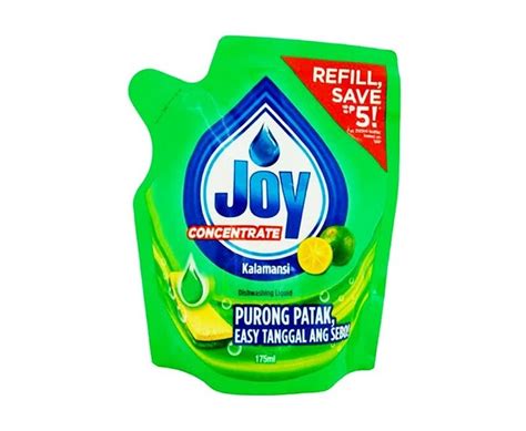 Joy Concentrate Kalamansi Dishwashing Liquid 190ml