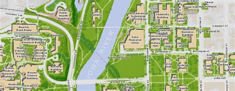 University Of Iowa Campus Map