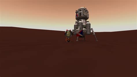 My First Duna Landing R Kerbalspaceprogram