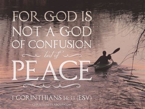 1 Corinthians 14 33 Defeating Confusion Daily Verse