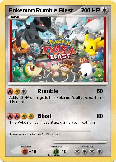 Pokémon Pokemon Rumble Blast 2 2 - Rumble - My Pokemon Card