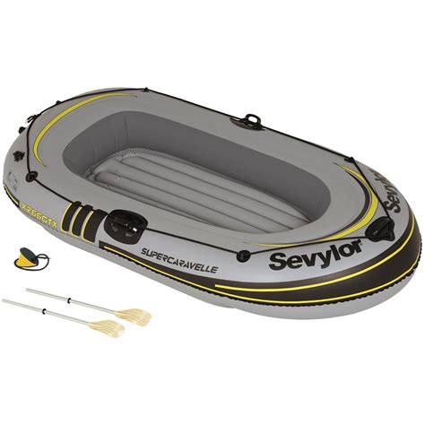 Sevylor® 2 Person Super Caravelle Boat Kit Gray 127372 Boats At