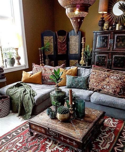 DIY Indoor Bohemian Decorating Ideas Boho Living Room Bohemian Room